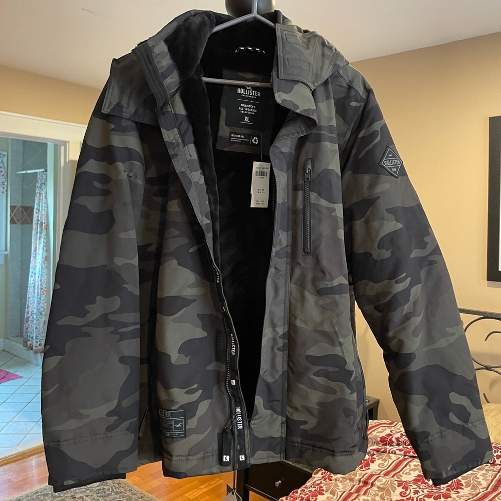 Hollister Camo Jacket